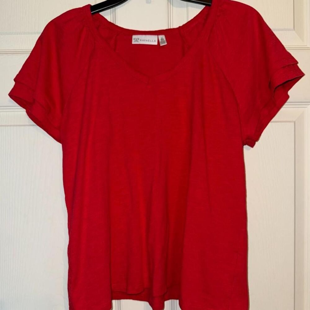 Rafaella Flutter Sleeve T-Shirt
